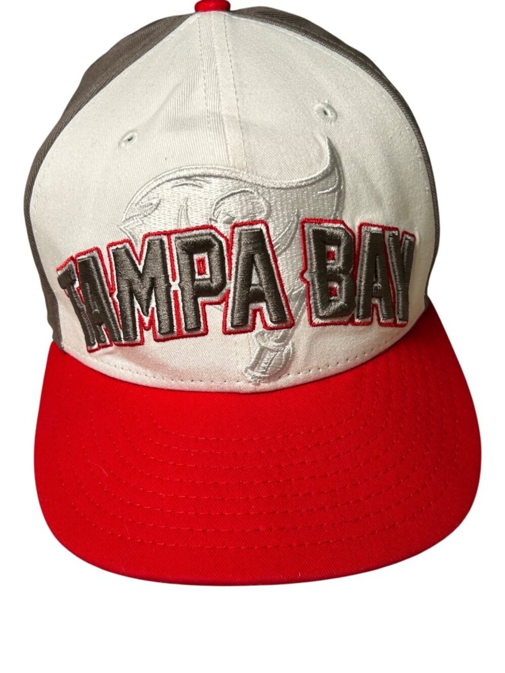 Tampa Bay Buccaneers New Era 9FIFTY Adjustable Snapback Hat NFL Red/Gray/White